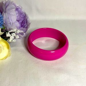 2/$14💖 Bright pink plastic bangle.